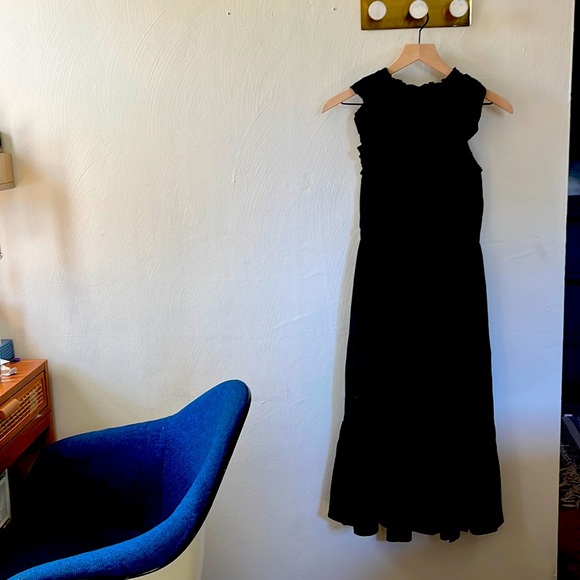 Petite black Loft maxi dress XSP - Picture 1 of 7